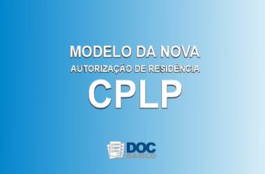 Modelo da nova Autorização de Residência Automática para cidadãos CPLP