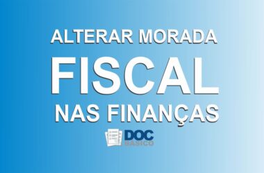 Como Alterar Morada Fiscal nas Finanças