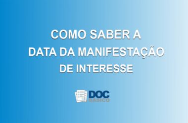 Como saber a data da manifestação de interesse