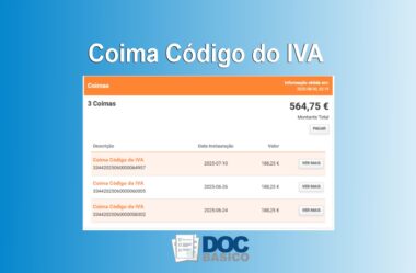 Coima Código do IVA: Entenda o que é, por que acontece e como resolver